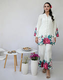 VERONICA Digital Printed Premium Silk 2Pc Stitched Dress.