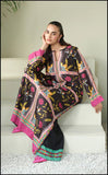 FUSCHIA FIZZ Digital Print 2PCS Stitched Dress PREMIUM SILK