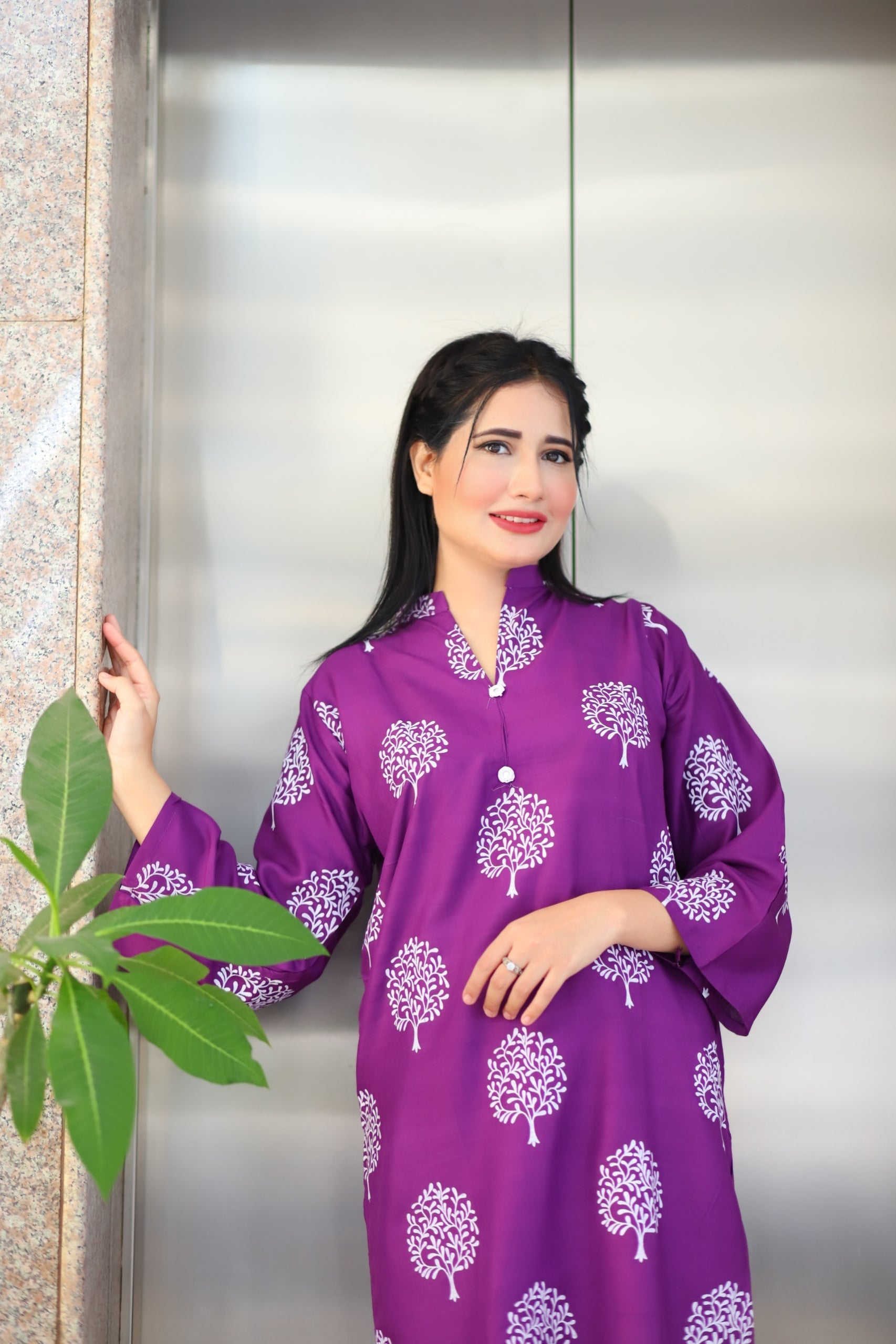 Tree Printed Co-Ords – Stylish Print with a Touch of Elegance
