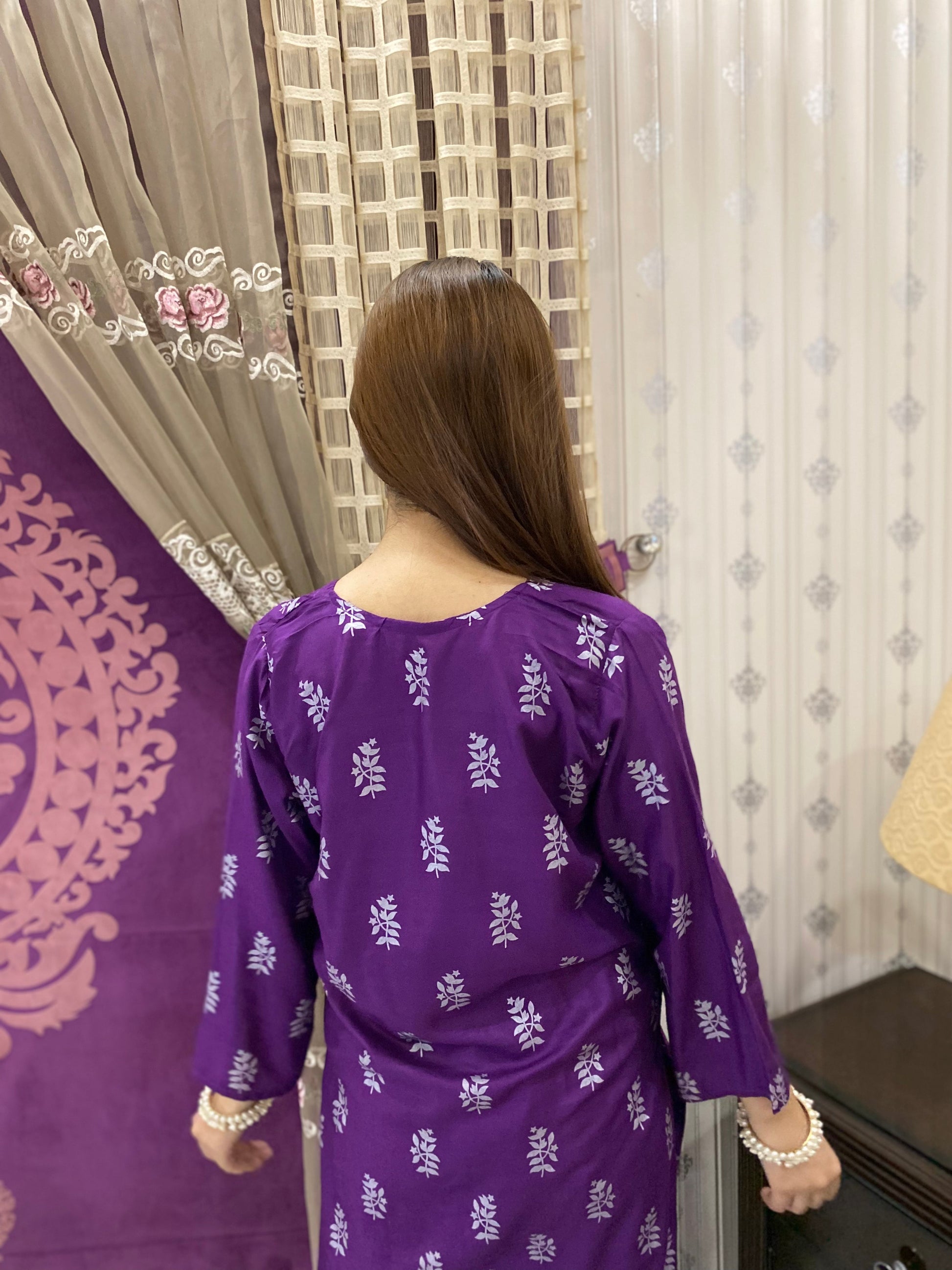 Saleha Printed Co-Ords – Stylish Print with a Touch of Elegance