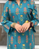 RANG RASIYA Flower Print 2pc Stitched Dress