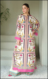 VANILLA SORBET Digital Print 2PCS Stitched Dress PREMIUM SILK