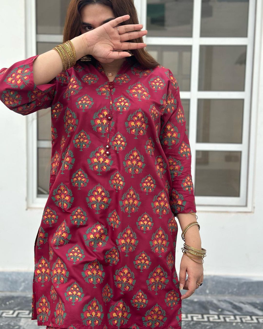 Elegant Eid Rang Keyseria 2-Piece Set BINDI