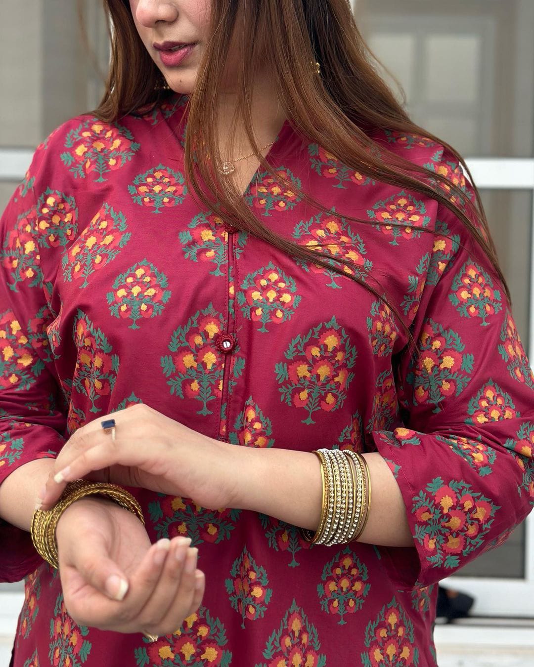 Elegant Eid Rang Keyseria 2-Piece Set BINDI