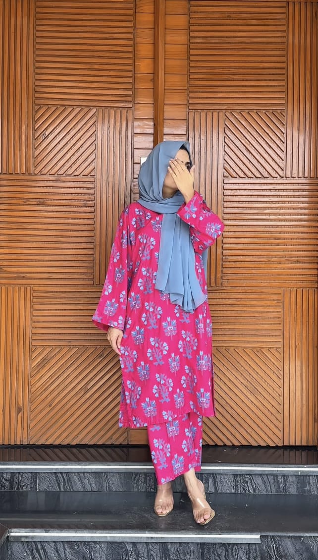 KANWAL Printed Stitched 2 Piece Suit Co-Ords