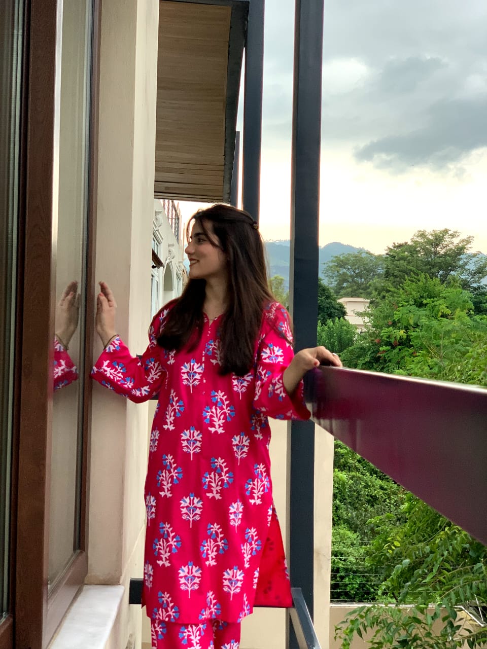 KANWAL Printed Stitched 2 Piece Suit Co-Ords