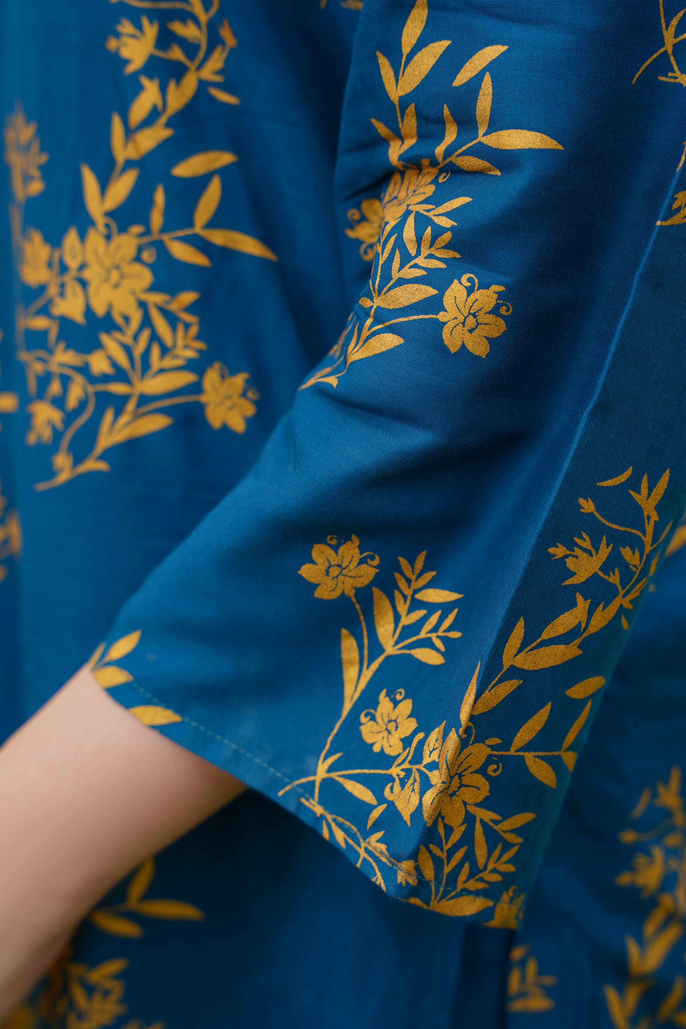 Camellia Printed Stitched 2 Piece Suit Co-Ords