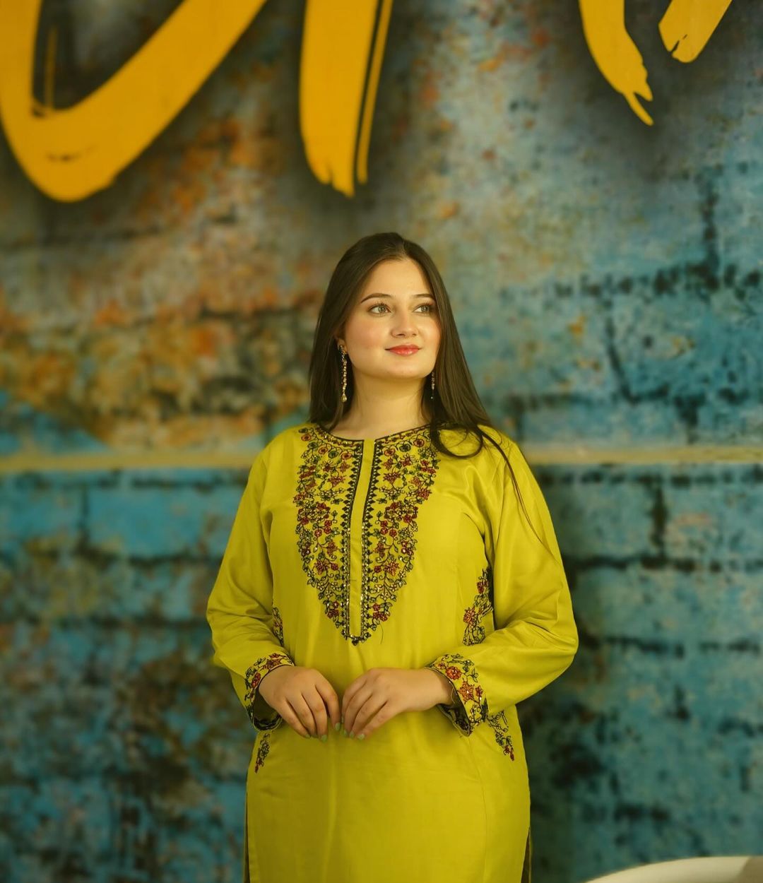 POCKET SEQUENCE Embroidered 2Pc Stitched Dress Premium Linen.