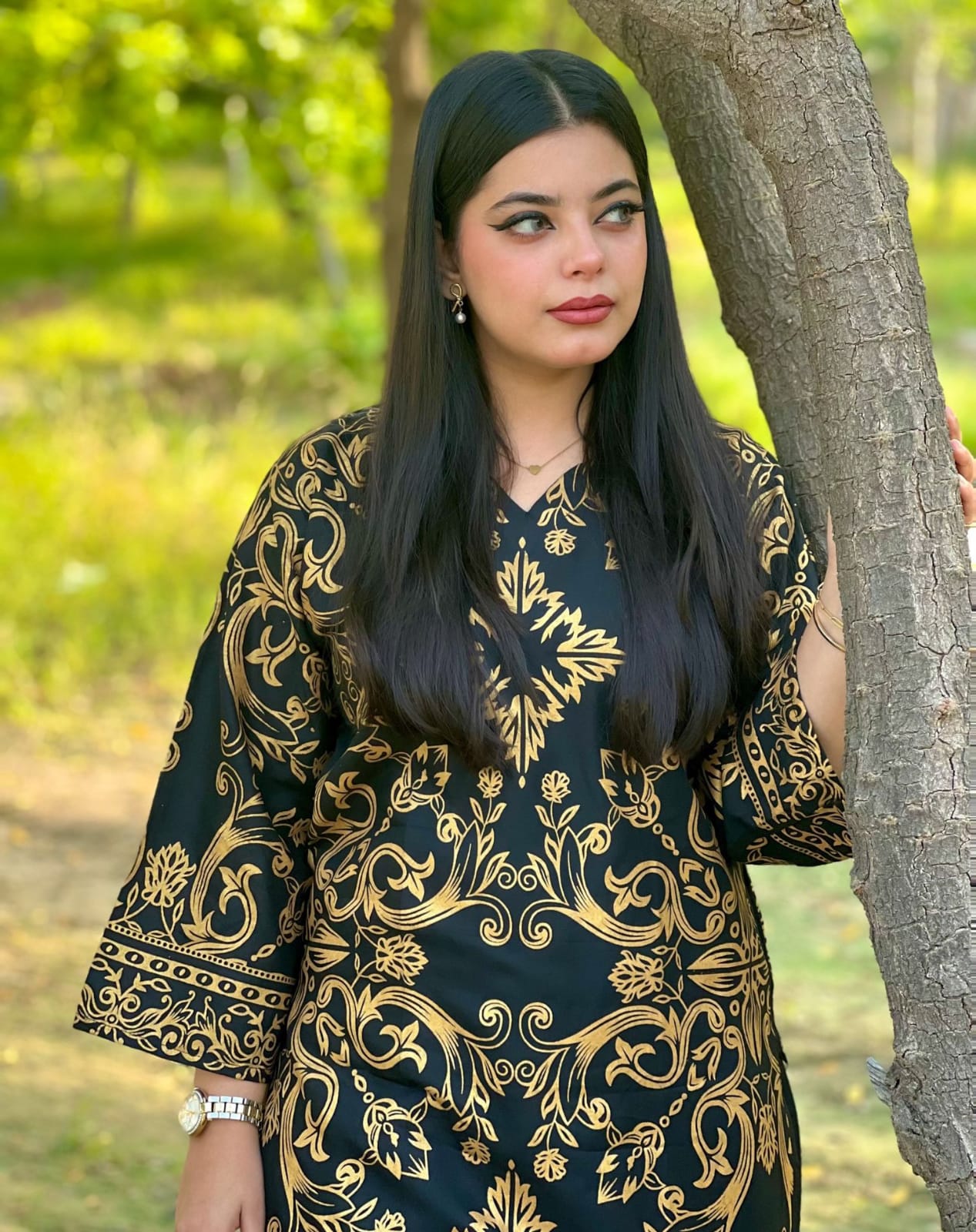 Rainbow Printed Stitched 2 Piece Suit Co-Ords