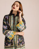 GUL-E-JAAN Digital Printed Premium Silk 2Pc Stitched Dress.