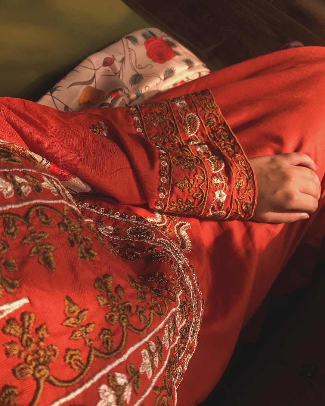 AYAT EMBROIDERED 3-PIECE WITH SHAWL Stitched Dress.