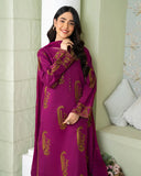 AMBER EMBROIDERED 3-PIECE Stitched Dress.