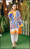 SHAMSA Digital Printed Premium Silk 2Pc Stitched Dress.
